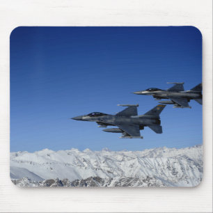 Tapis De Souris Falcons de combat de F-16 de l'Armée de l'Air
