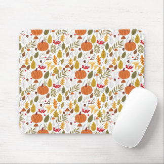Tapis De Souris Fall Pumpkin Pattern Mouse Pad