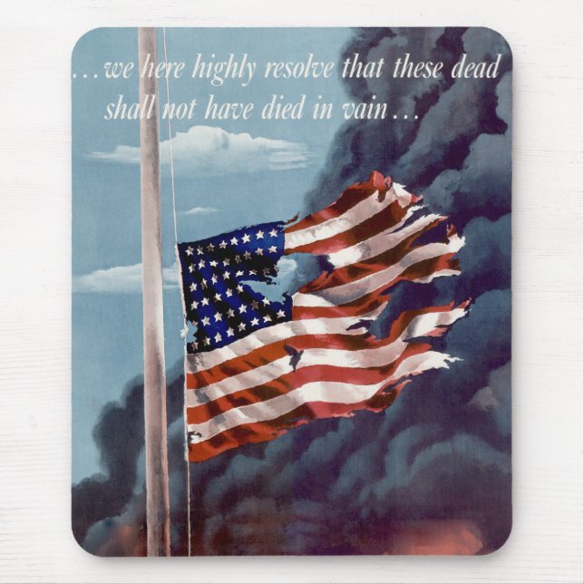 Tapis De Souris Fallen Mais Pas Oublié (Devant)