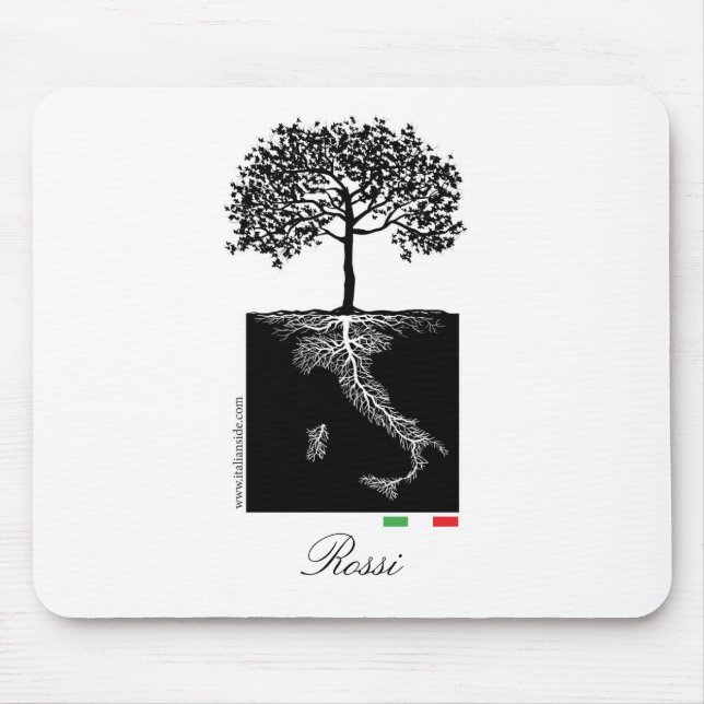 Tapis De Souris Famiglia Italiana Mousepad (Devant)