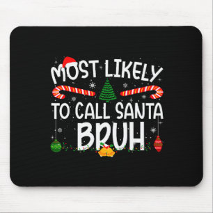 Tapis De Souris Famille appariée Noël le plus susceptible d'appele