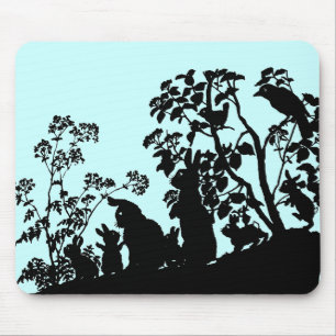 Tapis De Souris Famille Bunny