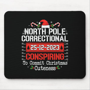 Tapis De Souris Famille conspirante du pôle Nord