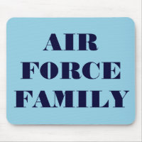 Famille de la Force aérienne de Mousepad