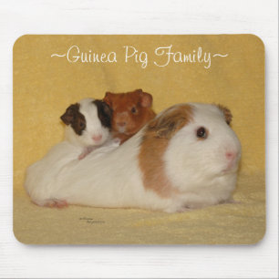Tapis De Souris Famille Mousepad de cobaye