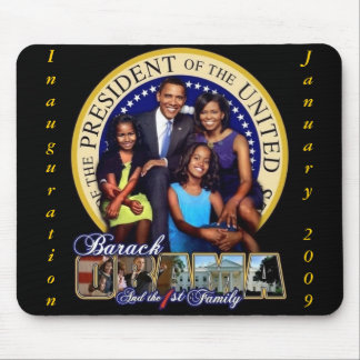 Tapis De Souris Famille-Mousepad d'OBAMA-1ST