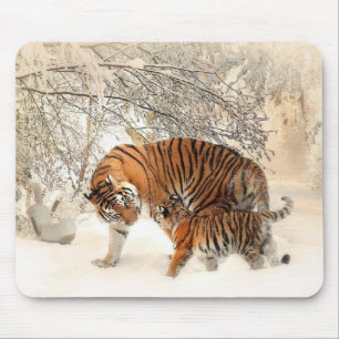 Tapis De Souris Famille Tigers