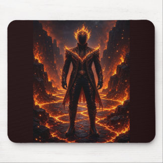 Tapis De Souris Fantasy Fire Gardien infernal