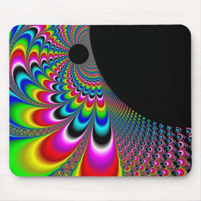 Tapis De Souris Fanyc - Mandelbrot Fractal Art (Devant)