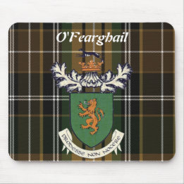 Tapis De Souris Farrell Clan d'Irlande armoiries Mousepad