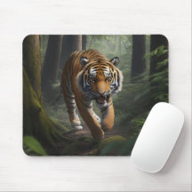 Tapis de souris faune et flore Forêt Mystique