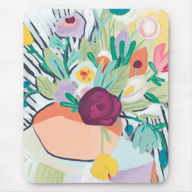 Tapis De Souris Fauvist Floral II (Devant)