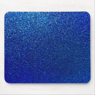 Tapis De Souris Faux Blue Parties scintillant Arrière - plan Spark