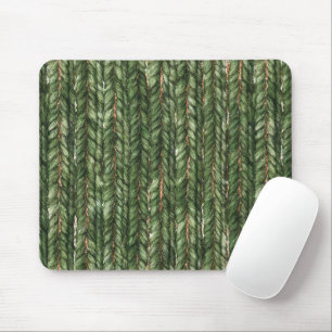 Tapis De Souris Faux fils tissés verts