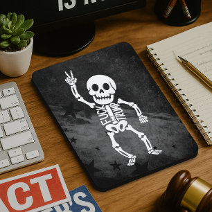 Tapis De Souris FDT Trump Funny Anti Trump Skeleton