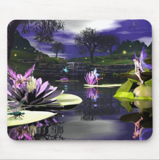 Tapis De Souris Féerie d'étang Mousepad