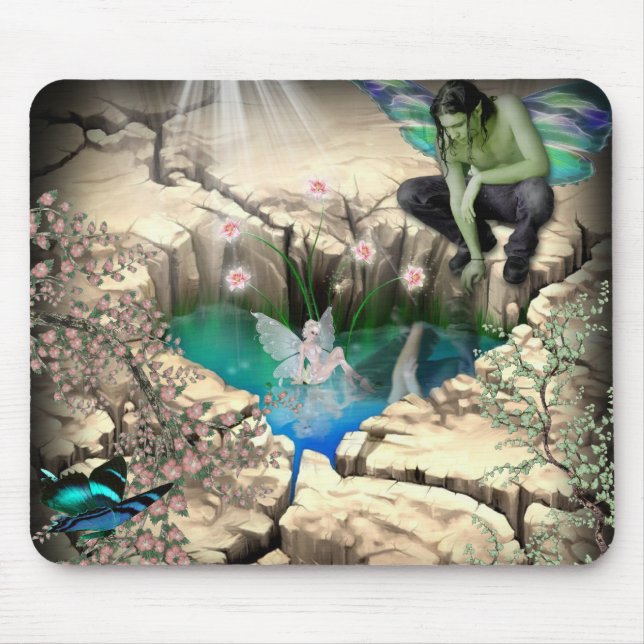 Tapis De Souris Féerie en Elven Pond (Devant)