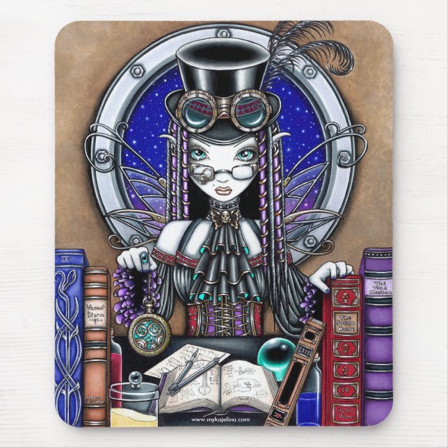 Tapis De Souris Féerie punk Mouspad de vapeur de "Victoria" (Devant)