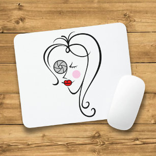 Tapis De Souris Female photographer