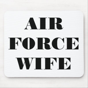 Tapis de souris Femme de l'Air Force