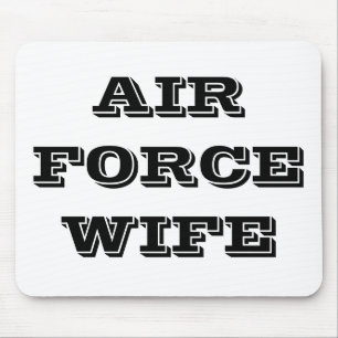 Tapis de souris Femme de l'Air Force