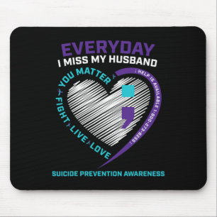 Tapis De Souris Femme Femmes Prévention Suicide Sensibilisation Ma