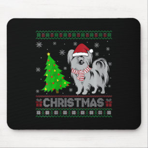 Tapis De Souris Femme Papillon Chien Xmas Arbre Éclairage Christ l