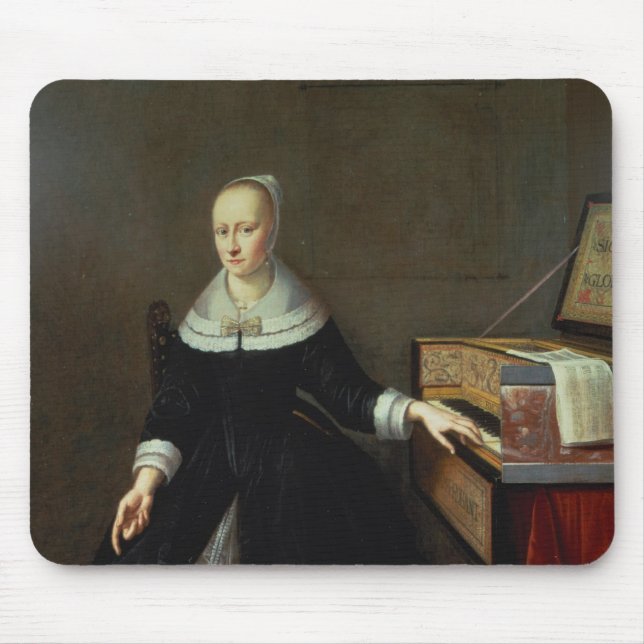 Tapis De Souris Femme par une vierge (Devant)