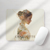 Femme romantique Nature Silhouette personnalisée