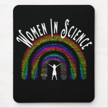Femmes En Science Rainbow Word Conception de rempl