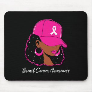 Tapis De Souris Femmes rose Cancer du sein Guerrière de sensibilis