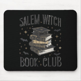 Tapis De Souris Femmes Vintage Salem Book Club Chat Noir Bookish