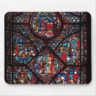 Tapis De Souris Fenêtre dépeignant des scènes
