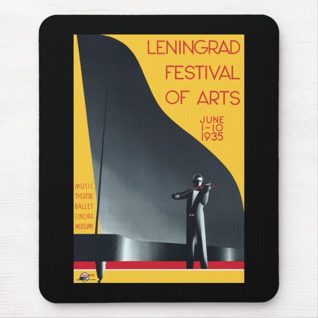 Tapis De Souris Festival des Arts de Leningrad (Devant)