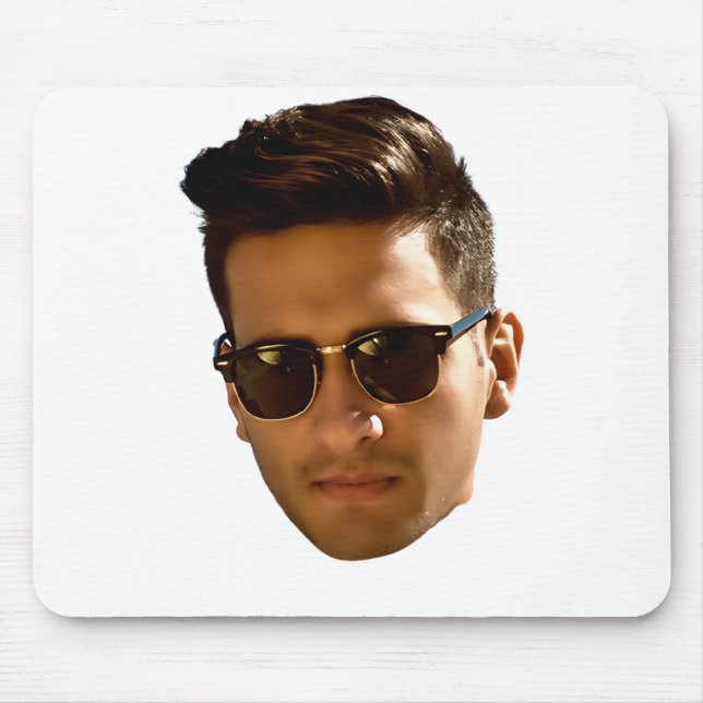 Tapis De Souris Fête d'anniversaire de Bachelorette avec découpe d (Devant)