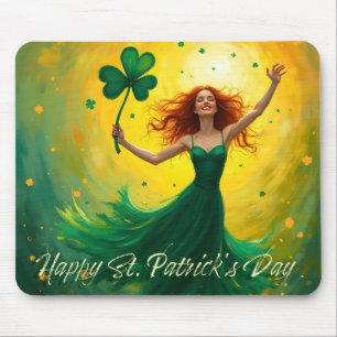 Tapis De Souris Fête de la Magie Saint Patrick