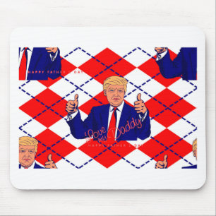Tapis De Souris fête des pères donald trump