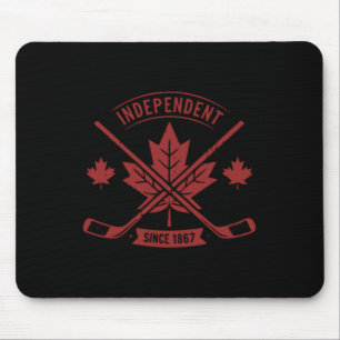 Tapis De Souris Fête du Canada - Indépendant depuis 1867 - Clic Ca