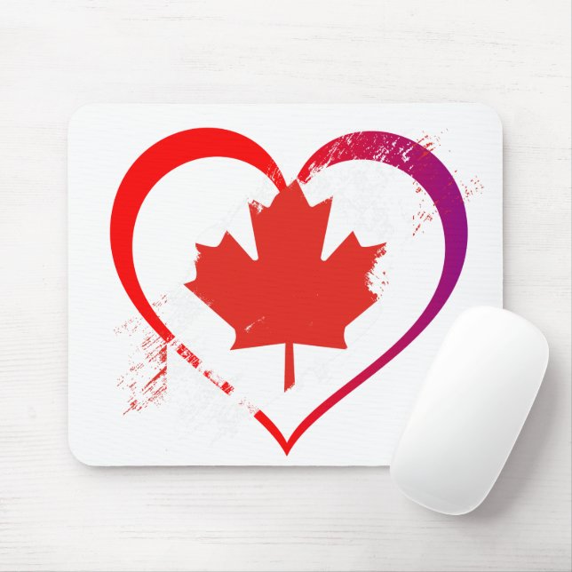 Tapis De Souris Fête du Canada Mousepad (Avec souris)