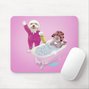 Tapis De Souris Fête du chat et du chien
