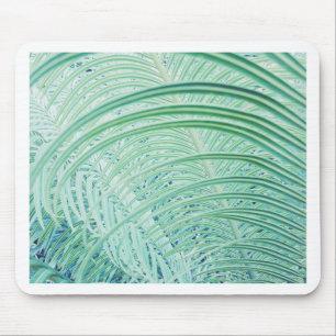 Tapis De Souris Feuille de palmier de plante verte douce
