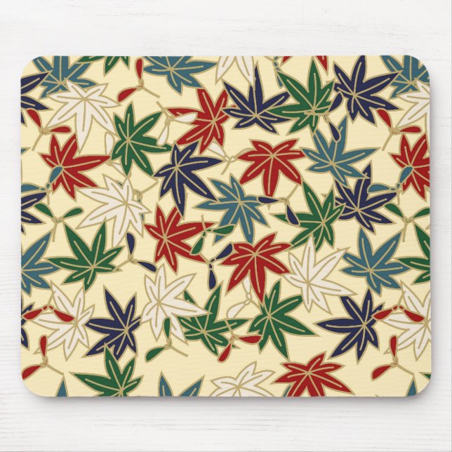 Tapis De Souris Feuille d'érable japonaise (Devant)