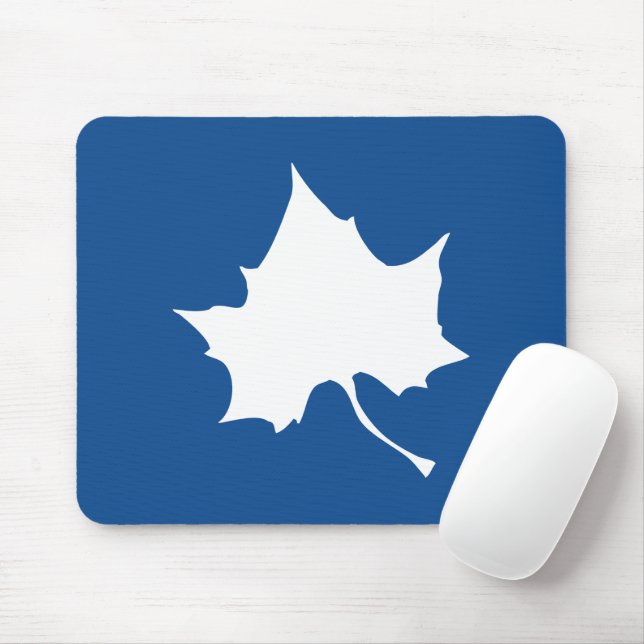 Tapis De Souris Feuille d'état de l'Indiana (Avec souris)