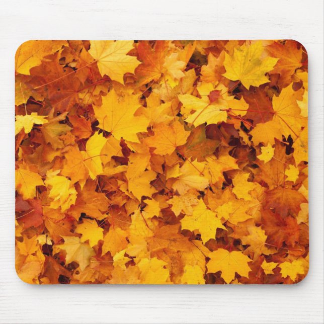 Tapis De Souris Feuilles d'automne (Devant)