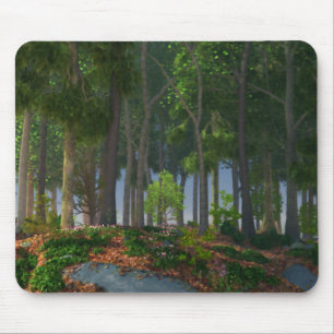Tapis De Souris Feuilles d'été Mousepad