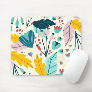 Tapis De Souris Feuilles d'été tropicaux