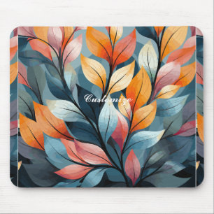 Tapis De Souris Feuilles multicolores Thunder_Cove