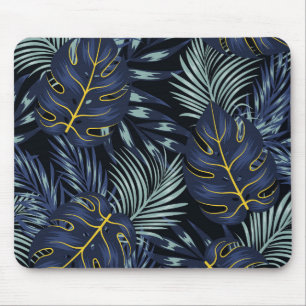 Tapis De Souris Feuilles Tropicales
