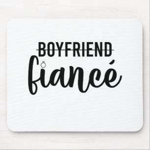 Tapis De Souris Fiancé Marié Homme Marié Mariage