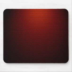 Tapis De Souris Fibre de carbone noir rouille